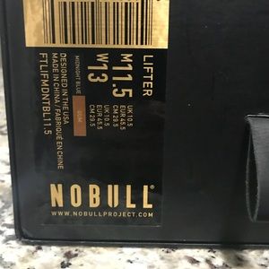 Brand New Men’s Nobull Lifters. Size 11.5